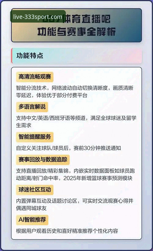 揭秘体育直播软件推荐必备：333体育官网背后的高效观赛真相